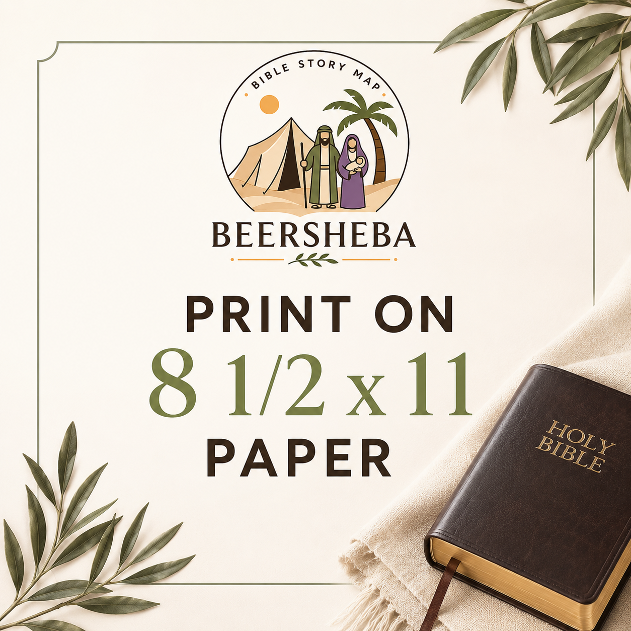 Find the Bible Map Places Worksheet Digital Download