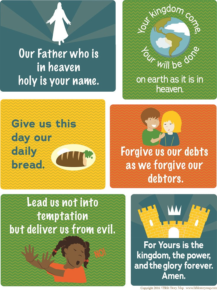 the lords prayer for children