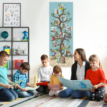 Load image into Gallery viewer, Bible Family Tree and Timeline for Kids 14&quot; x 39&quot;